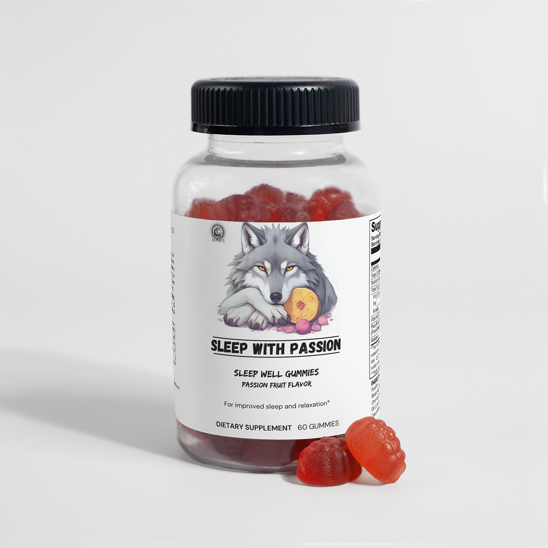 Sleep With Passion - Passion Fruit Flavored Gummies (Adult) - Alpha's