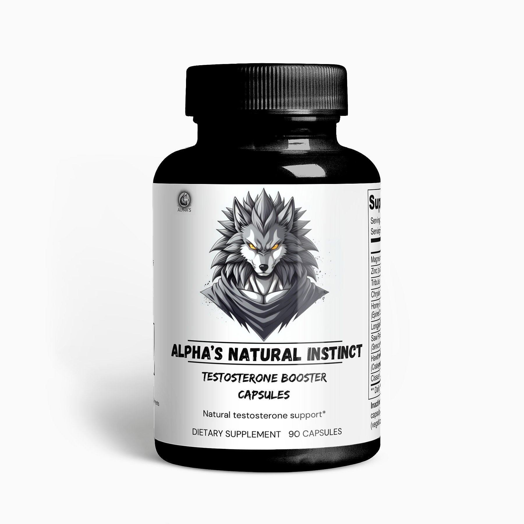 Alpha's Natural Instinct - Testosterone Booster - Alpha's