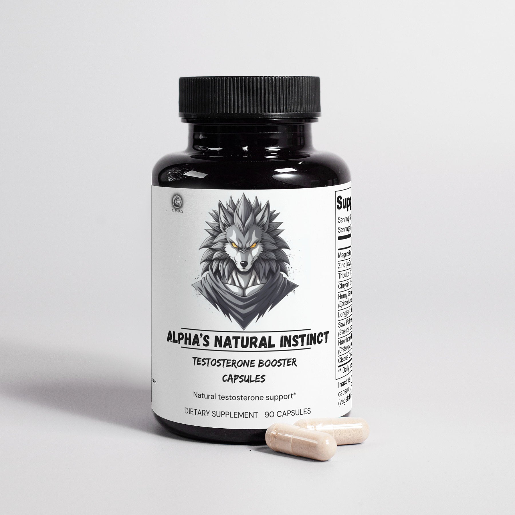 Alpha's Natural Instinct - Testosterone Booster - Alpha's