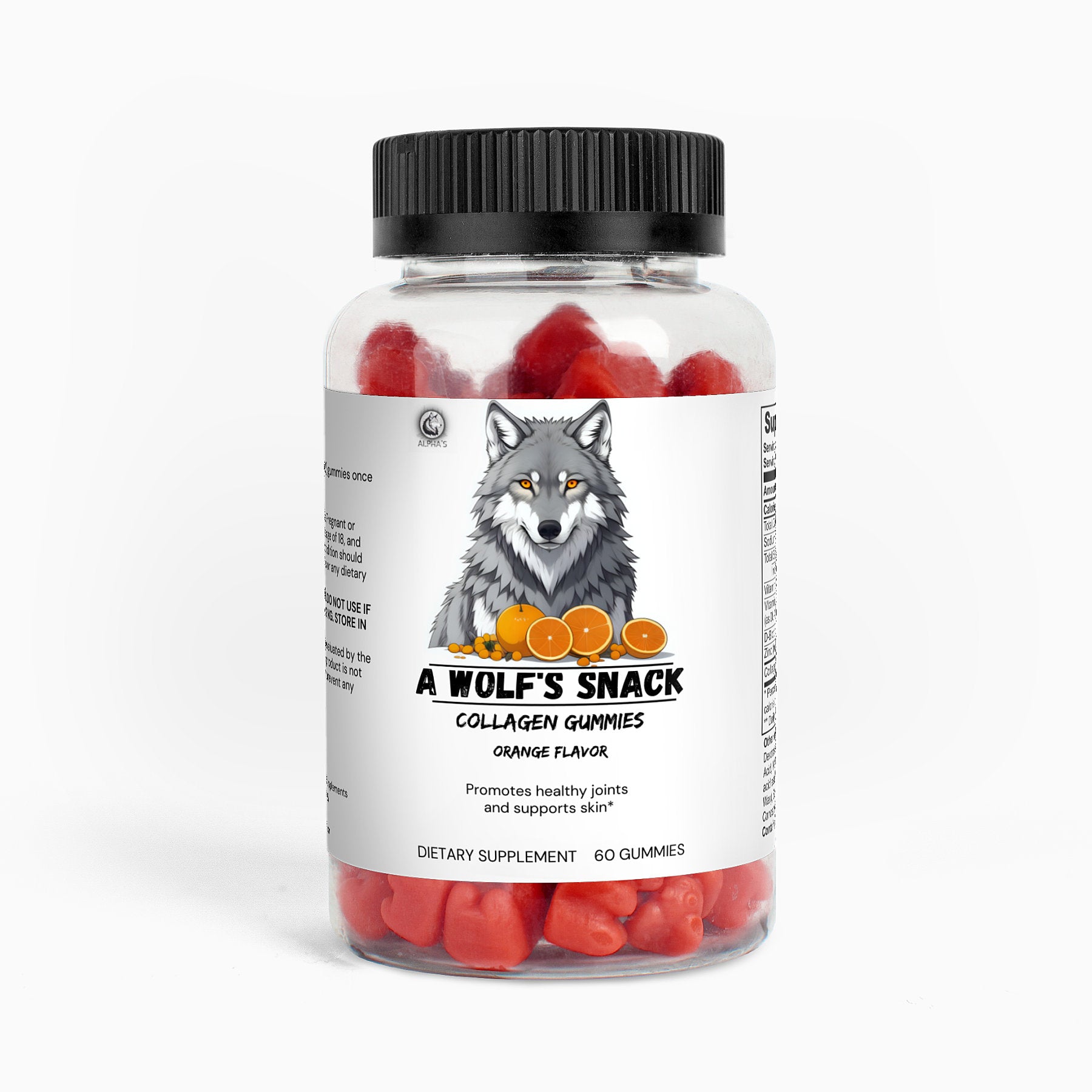 A Wolf's Snack - Collagen Gummies (Adult) - Alpha's