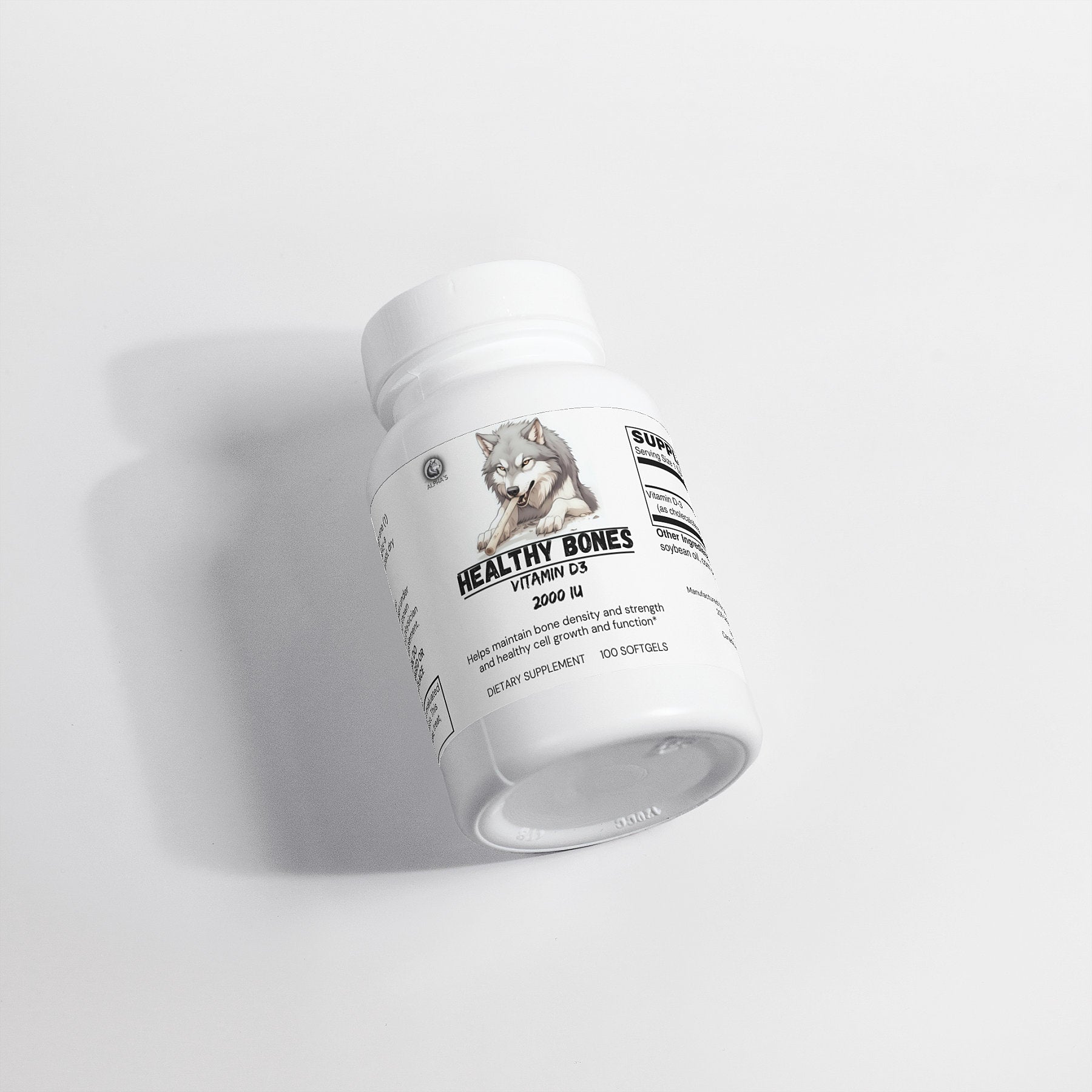 Healthy Bones - Vitamin D3 - Alpha's