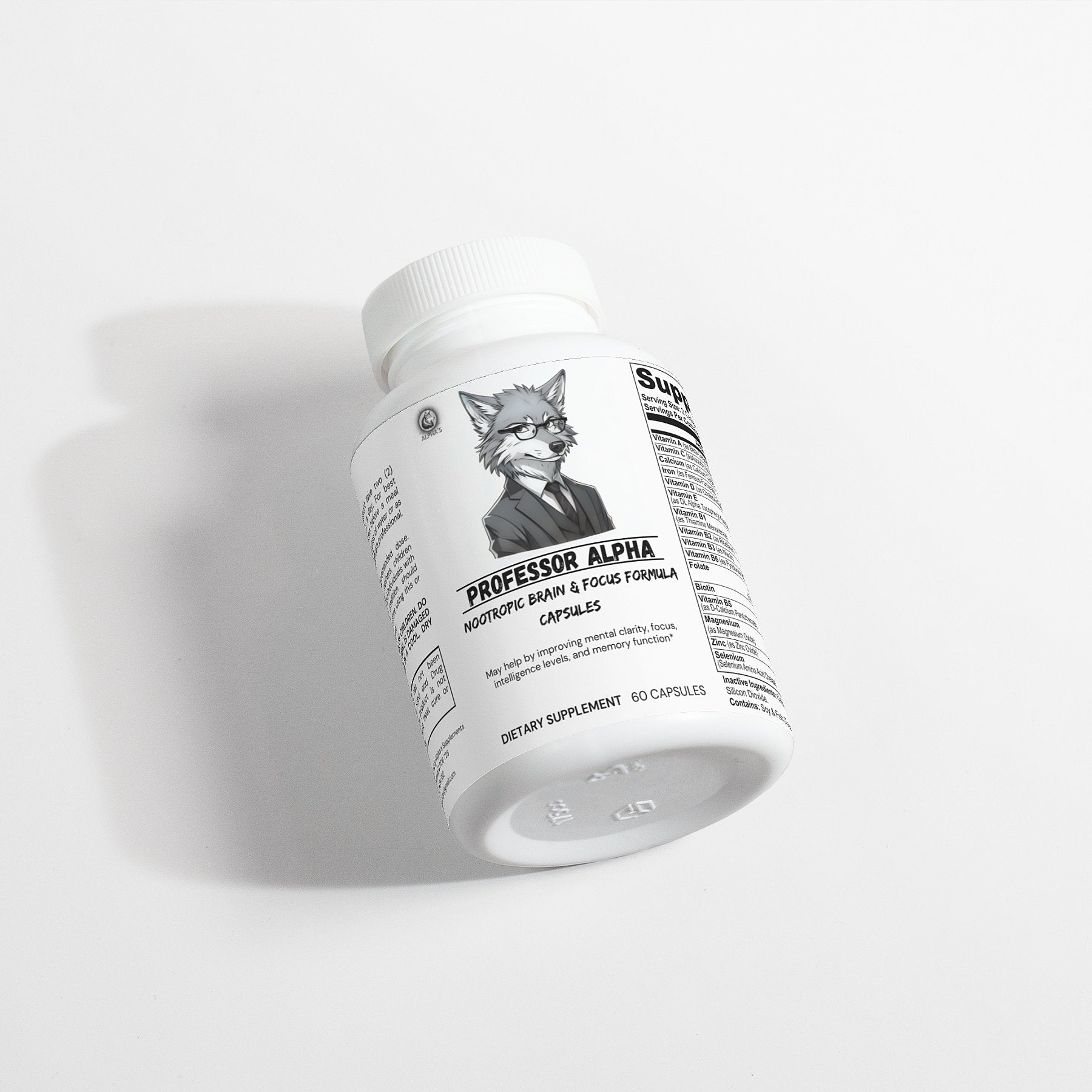 Professor Alpha - Nootropic Brain & Focus Formula - Alpha's