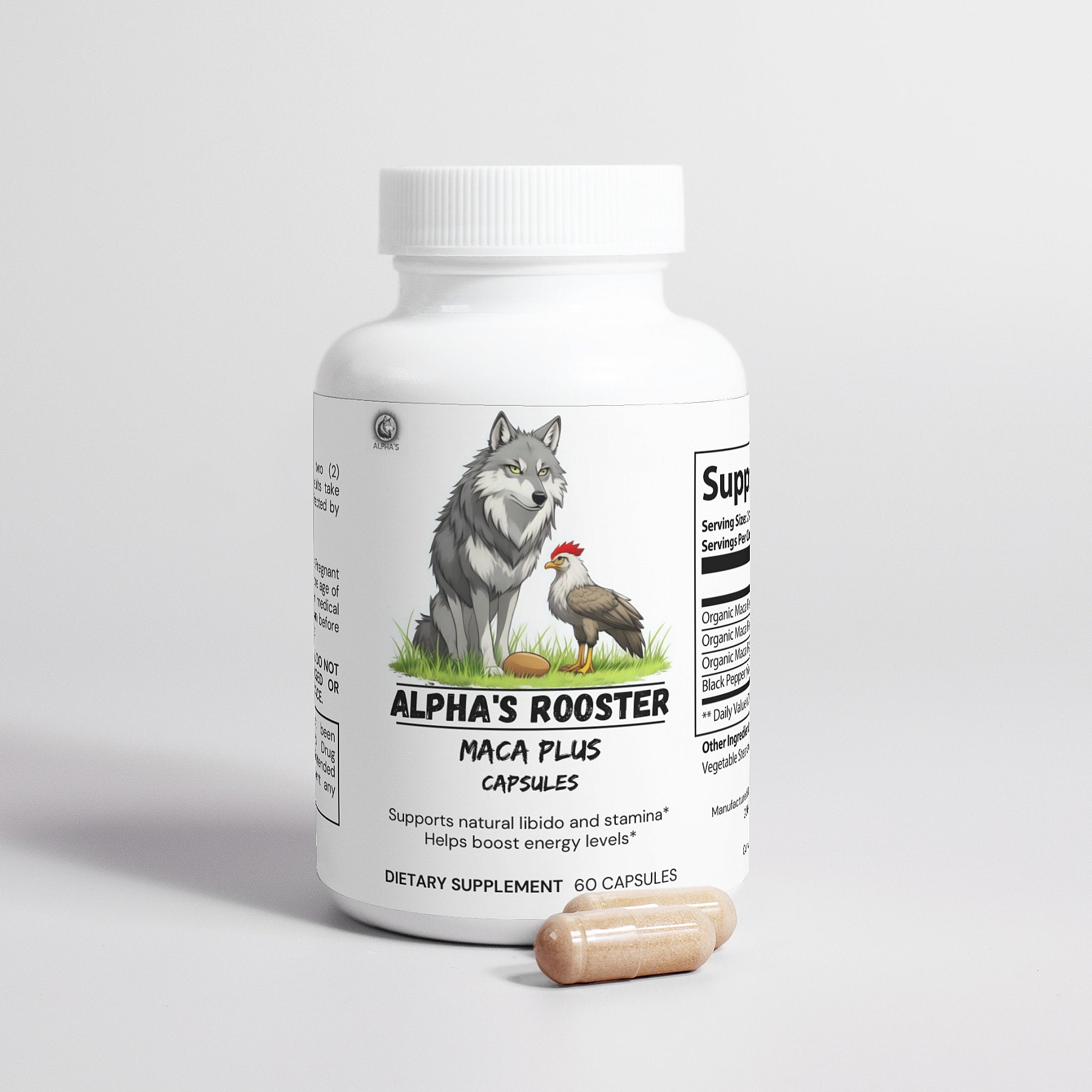 Alpha's Rooster - Maca Plus - Alpha's