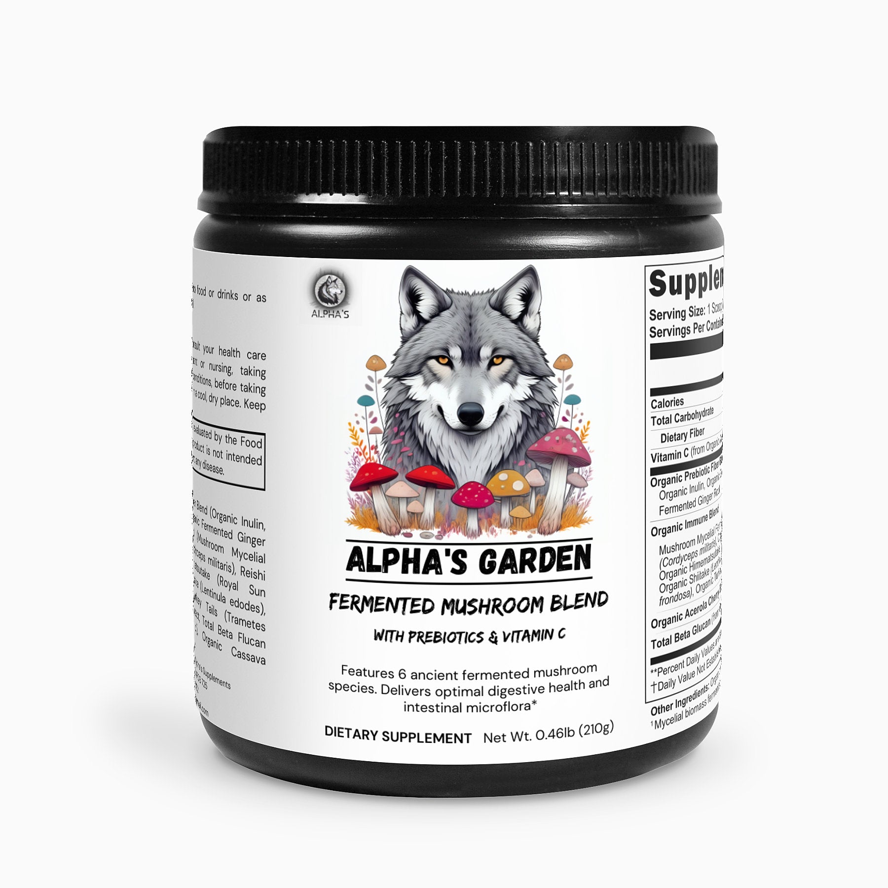 Alpha's Garden - Fermented Mushroom Blend - Alpha's