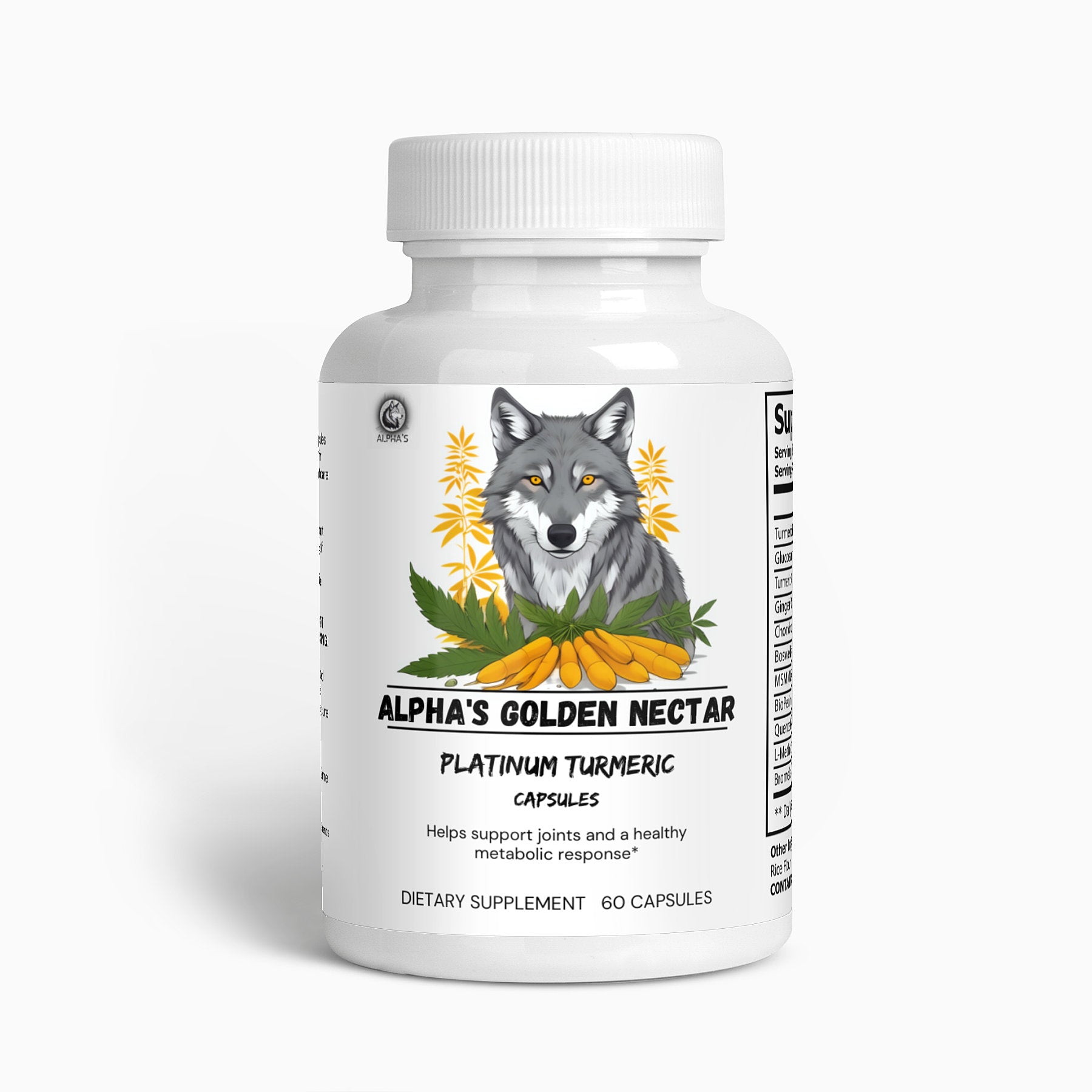 Alpha's Golden Nectar - Platinum Turmeric - Alpha's