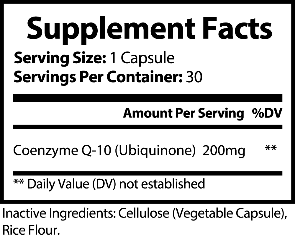 Alpha In The Fountain Of Youth - CoQ10 Ubiquinone - Alpha's