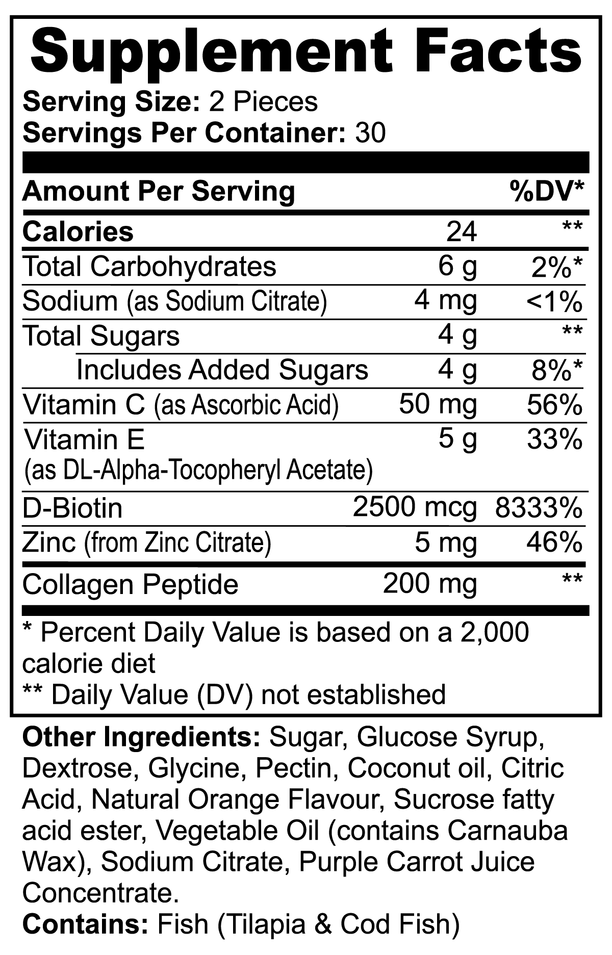 A Wolf's Snack - Collagen Gummies (Adult) - Alpha's