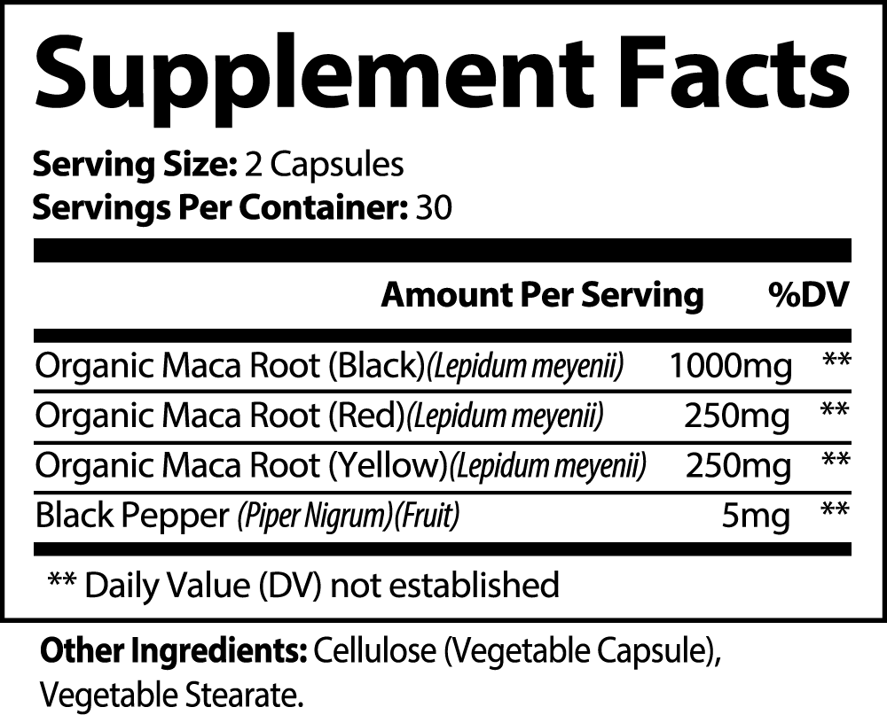 Alpha's Rooster - Maca Plus - Alpha's